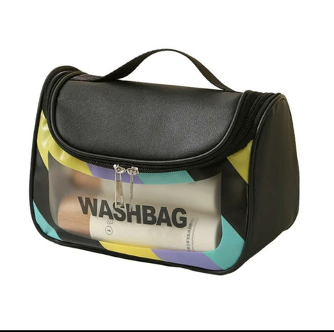 High Quality PVC Transparent Colorful Wash Bag