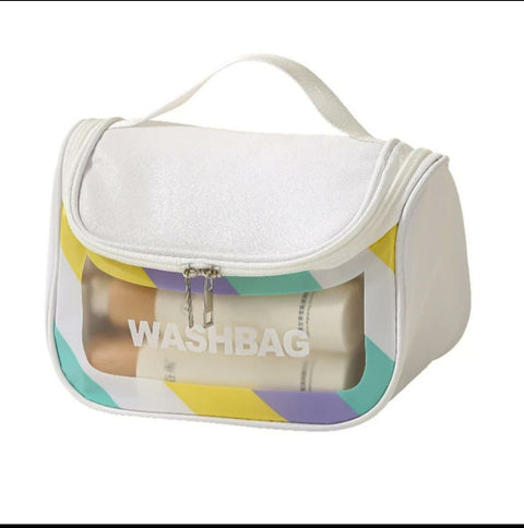 High Quality PVC Transparent Colorful Wash Bag