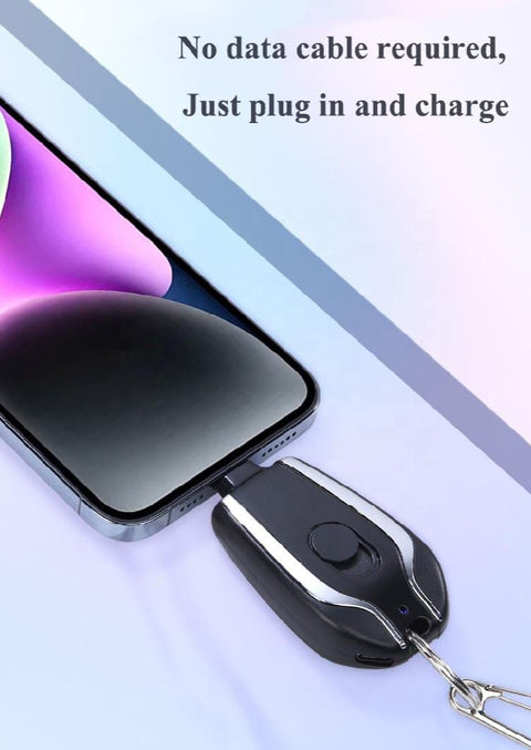 Mini power bank portable power bank small key chain power bank 5 volt 1500MAh small power bank all small device charger long battery life