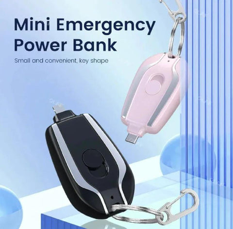 Mini power bank portable power bank small key chain power bank 5 volt 1500MAh small power bank all small device charger long battery life
